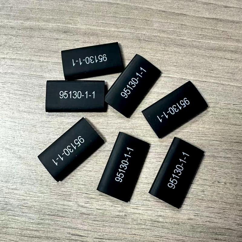 加厚热缩管打印线缆标识大规格号码标识管pe热缩管印字加工|undefined