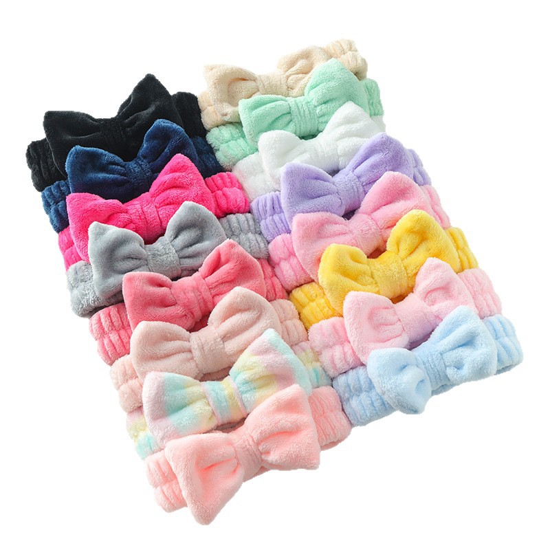 Diadema de Mariposa para Lavarse la Cara Poetry Garden, Diadema de Franela para Lavarse la Cara, Diadema Sin Presión, Accesorio para el Cabello de Felpa Personalizable.