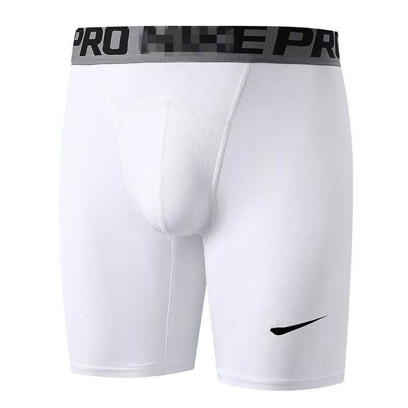 Men's tight-fitting five-point fitness running training sports shorts, breathable, quick-drying, high-elasticity compression shorts wholesale Men's tight-fitting five-point fitness running training sports shorts, breathable, quick-drying, high-elasticity compression shorts wholesale