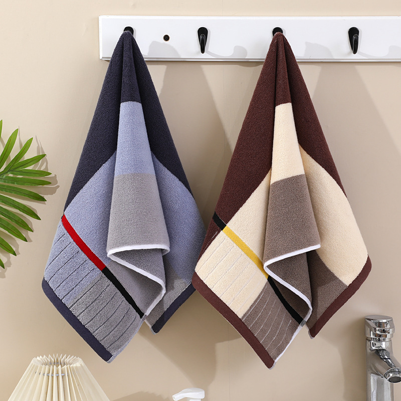 Pure Cotton Towels for Men and Women, Adult Household Use, for Washing Face and Bathing, Couple's Soft Thick Absorbent Towels, Return Gift, Labor Protection Logo Pure Cotton Towels for Men and Women, Adult Household Use, for Washing Face and Bathing, Couple's Soft Thick Absorbent Towels, Return Gift, Labor Protection Logo