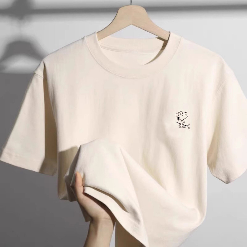 Ice Silk Short-sleeved T-shirt Men's Trendy Fashion Brand Top Clothes Fashion Base Shirt Casual Summer Half-sleeved 2025 New Arrival