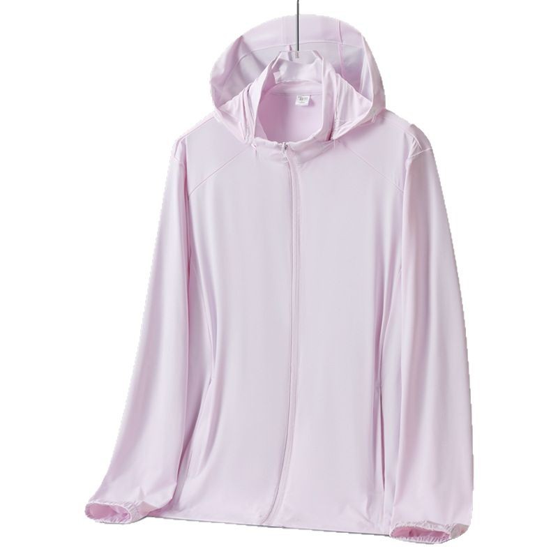 Ropa de protección solar UPF50 + ropa de protección solar de mujer al aire libre para hombres, gorra de borde grande desmontable con hielo, ropa de piel transpirable de verano image 5