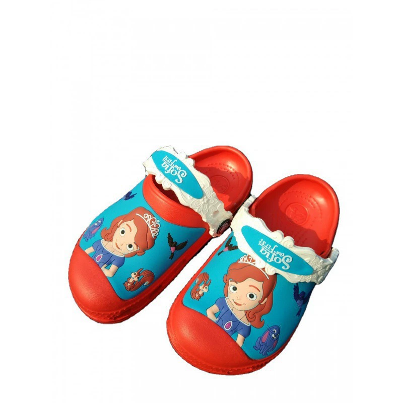 Классные детские нескользящие дышащие обувь, сандалии, 3D