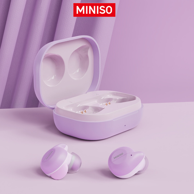 X51 Famous Brand Bean-style In-ear TWS Bluetooth Headset Suitable for True Wireless Bluetooth Headset MINISO