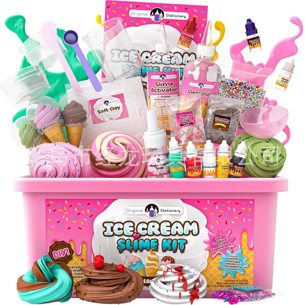 Slime for ice cream