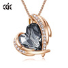 Necklace, universal crystal pendant, European style, simple and elegant design, wholesale