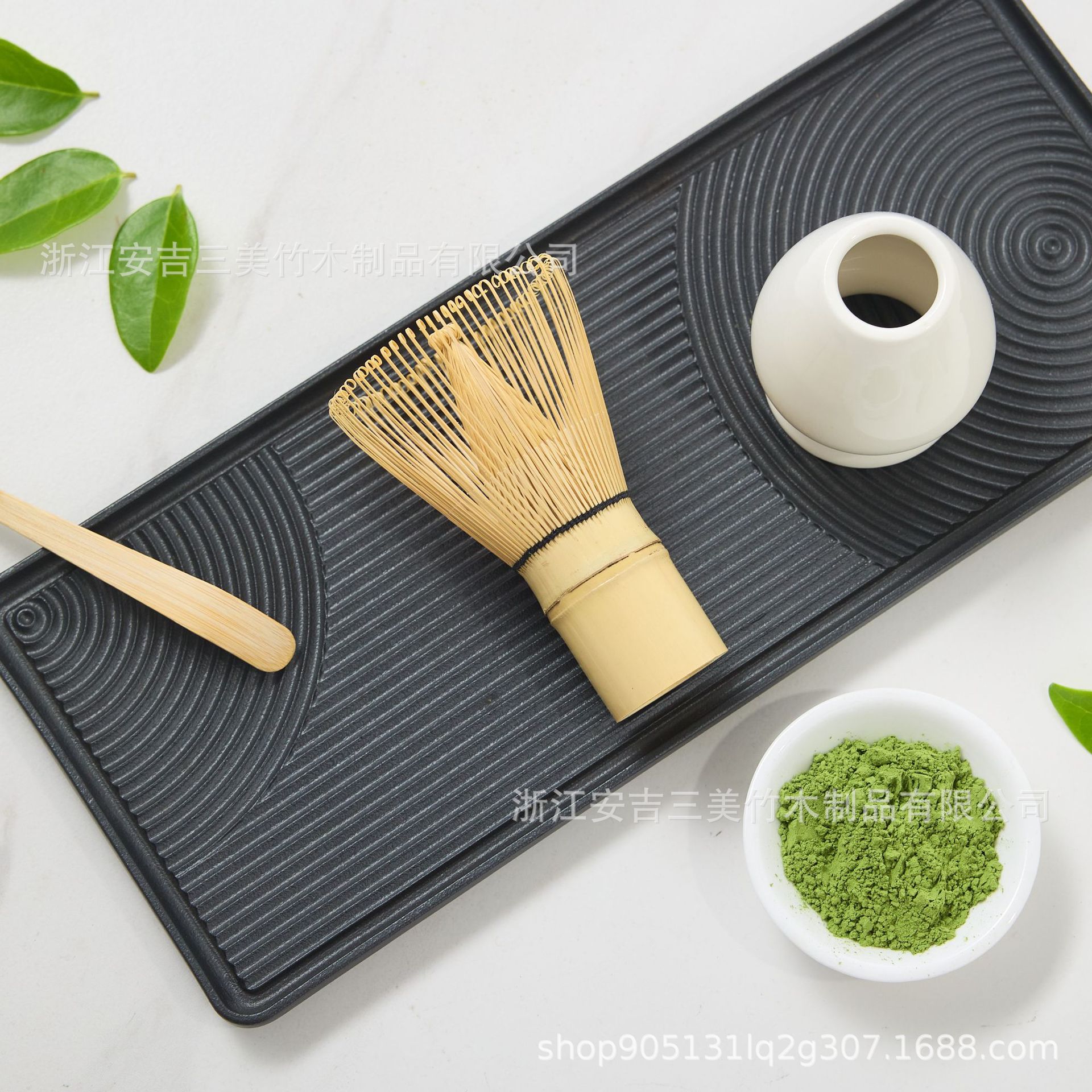 Cien set de cepillo de té de bambú matcha matcha accesorios matcha cepillo de mezcla tazón de té de la dinastía Song ordenar cepillo de ceremonia de té