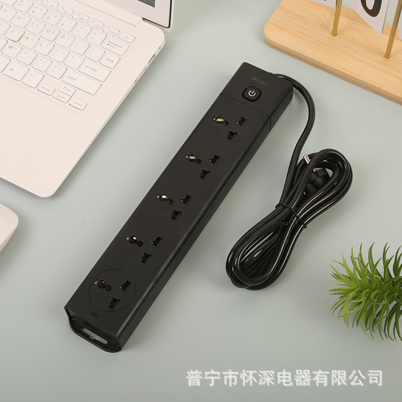 Tarjeta de succión de doble cañón de alta frecuencia toma de corriente de interruptor general negro y blanco estándar británico estándar europeo estándar americano neutral Arabia Saudita Dubai