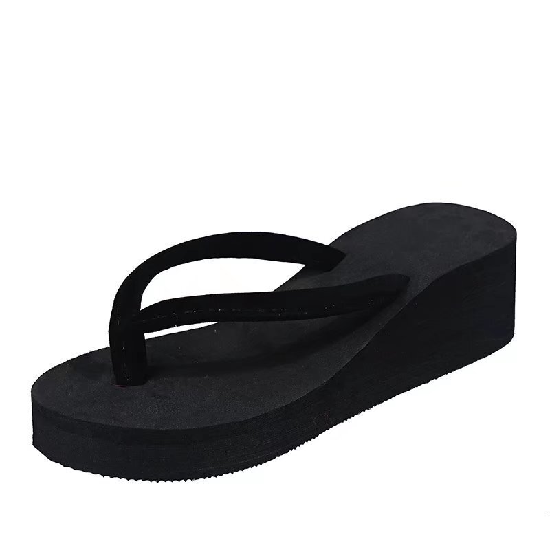2026 Summer Beach Casual Wedge Slippers for Women, Summer Flip-Flops for Women, Couple's Thick-Soled Outdoor Sandals Wholesale