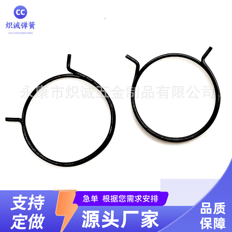 厂家加工锁具弹簧 耐疲劳锁芯弹簧 智能锁扭转扭力弹簧