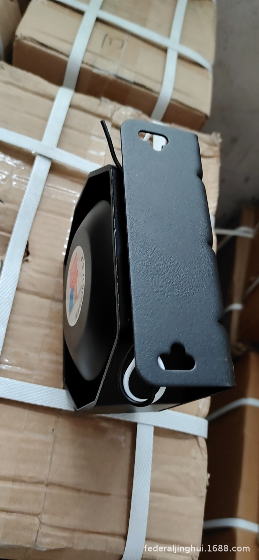 Cross-border 12V car alarm speaker 200W high-pitched loudspeaker siren speaker ultra-thin design octagonal speaker