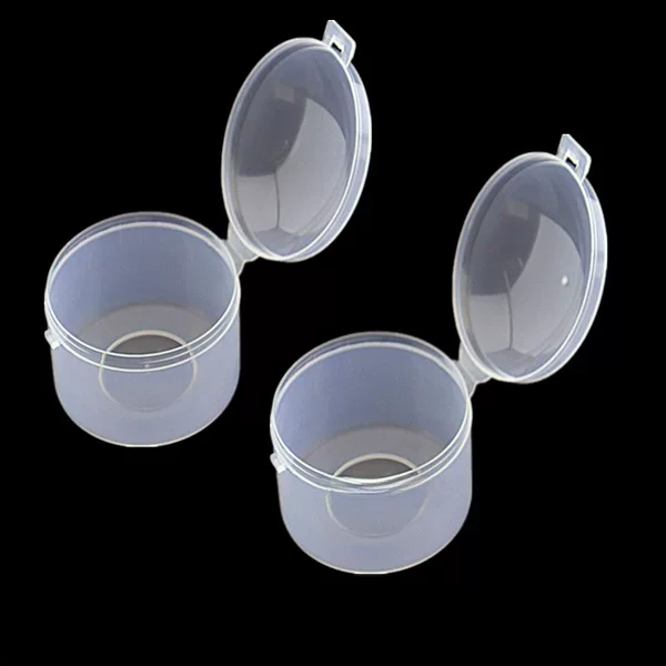 Wide mouth pacifier box baby pacifier box baby portable dustproof PP plastic pacifier packaging box storage box