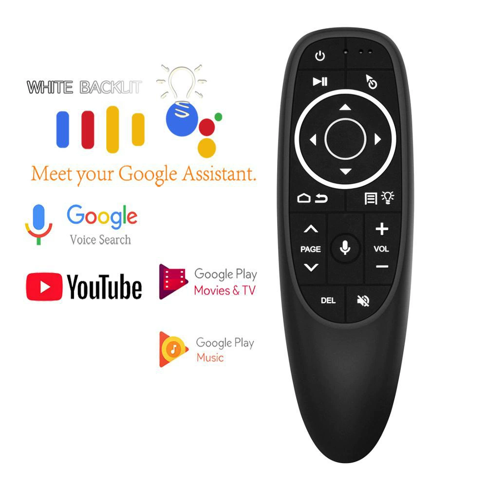 G10S PRO USB2.4G беспроводная мышь с полетом, светодиодная подсветка с сужением ленты, поддерживает умное голосовое управление