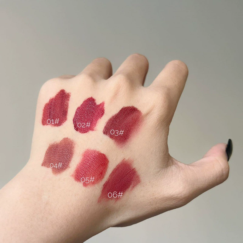 Lipstick, matte lip balm, lip gloss, long-term effect, translucent shading