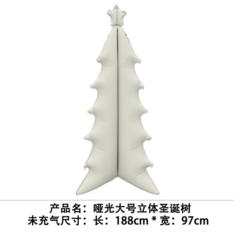 国境を越えた新しいクリスマスバルーン、立っているサンタクロース、クリスマスツリー、クリスマスパーティーの飾り、エルクバルーンの卸売|undefined