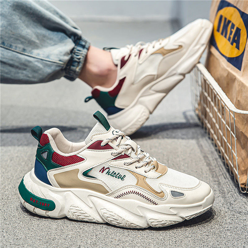 Putian Men's Shoes Winter 2026 New Model Youth Sports Running Shoes Casual Height-Increasing Trendy Dad Shoes