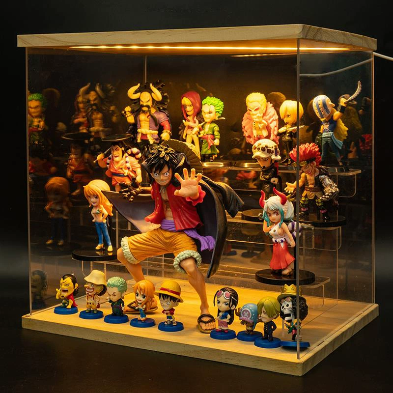 Комплект фигур One Piece: полный набор Лuffy Empress Peripherals Zoro Q Version Blind Box Doll, украшения, подарки на выпускной