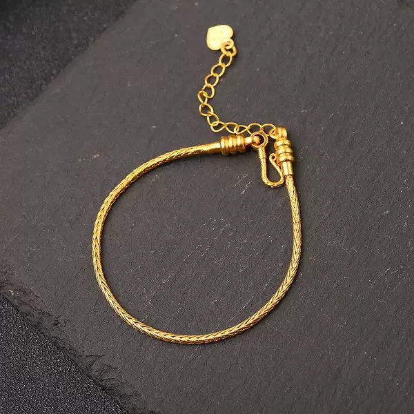 National Fashion Snake Bone Bracelet Necklace Adjustable Fashionable Simple Elegant Extension Women's diy Beaded Bracelet Extension