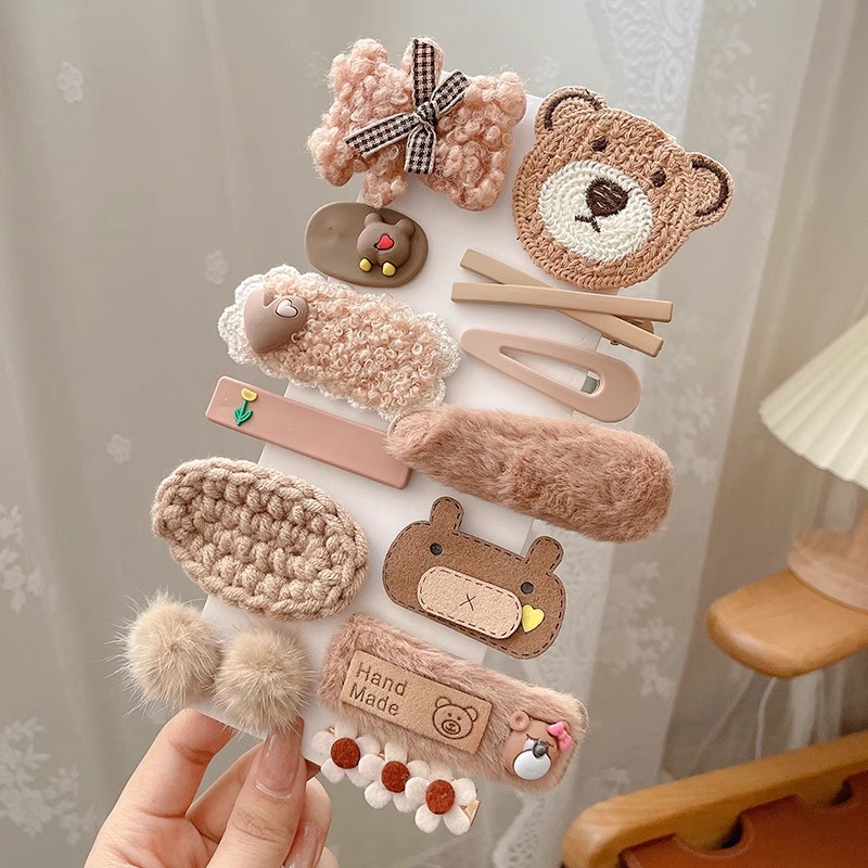 Pinzas de pelo coloridas para mujer, pinzas para flequillo lateral, nuevos accesorios para el cabello 2025, pinzas BB.