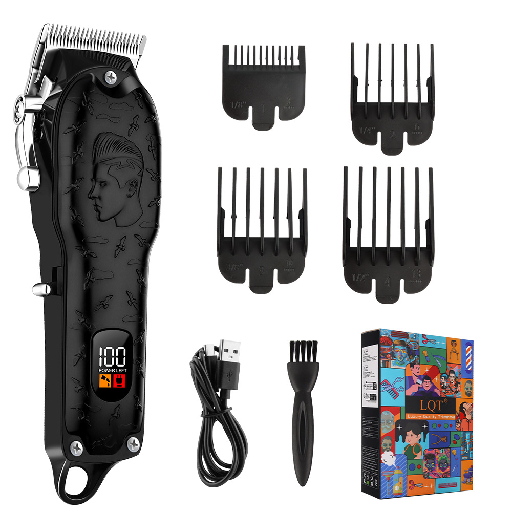Cortapelos eléctricos especiales para peluquería, cabezal de aceite universal de alta potencia, cortapelos eléctricos, afeitadora calvo doméstica, cortapelos eléctricos