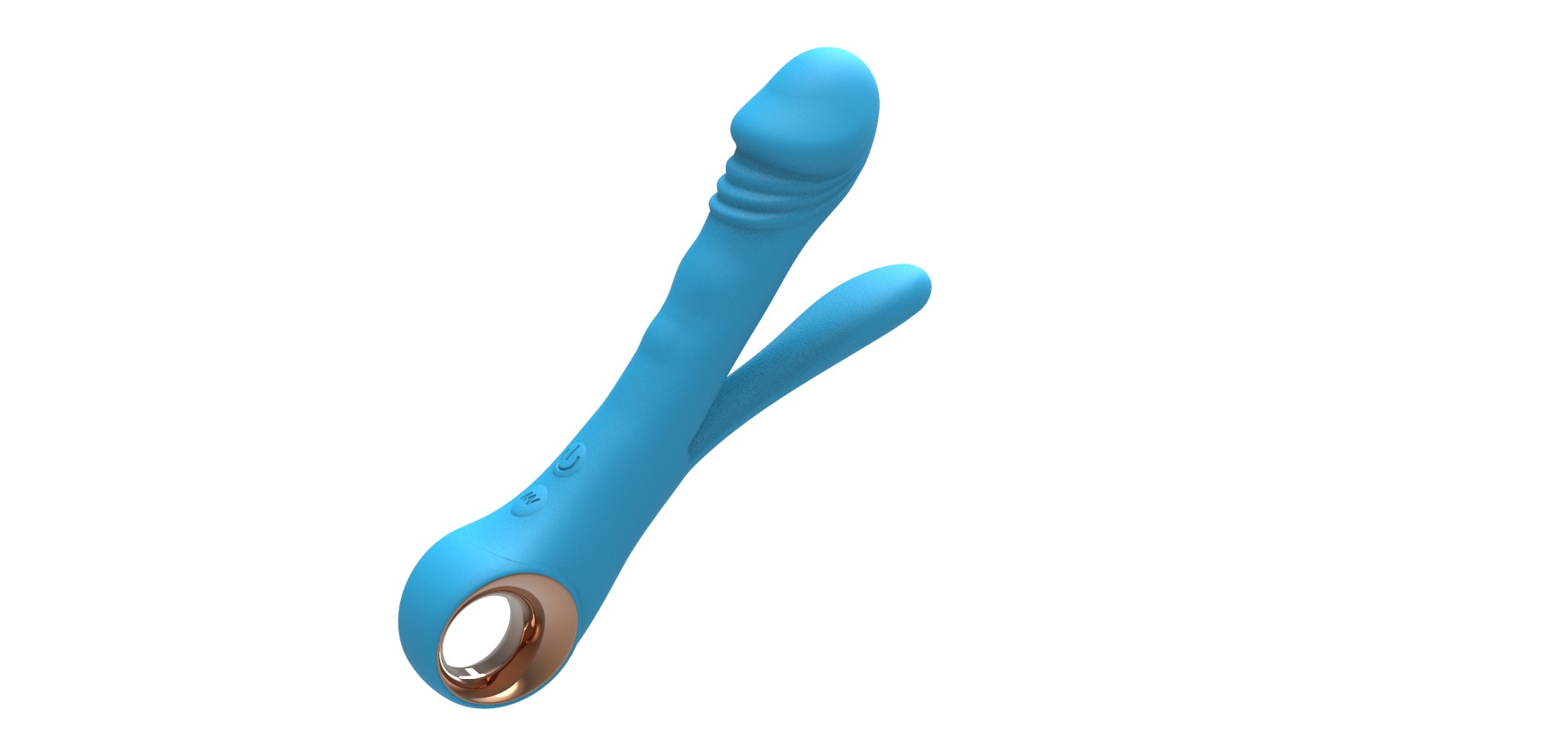 Weiblicher Dildo, gegabelter Stab, G-Punkt-Vibrationsstab mit Doppelkopf, AV-Massagestab, Masturbationsgerät für Erwachsene_voghion.com