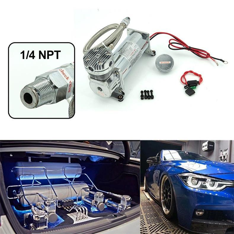 [Fine workmanship] Cross-border 12V car air pump air compressor car chassis suspension tire inflation