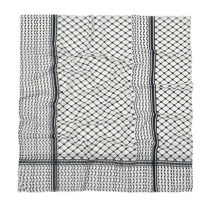 Müslüman başörtüsü İnci şifon baskılı kadın başörtüsü Dubai Türk Balaztan Arap eşarp_voghion.com