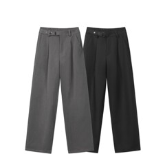 RUIIENRS x ACE 2025 秋季新款日系简约基础款宽松休闲裤HZ7780