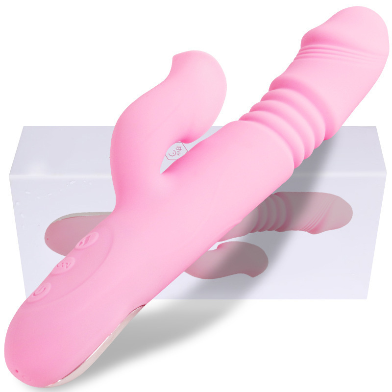 Fairy Heating Telescopic Vibrating Rod AV Massage Stick Tongue Licking Self-pleasing Device Sexy Novelty Products One-time Shipping