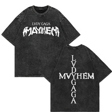 ר���羳ŷ����LadyVintageFashionTMayhemShirtWashedCottonAcid