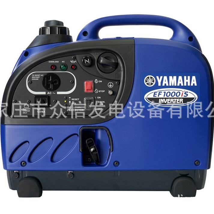 雅马哈发电机日本YAMAHA静音变频1kw汽油手提EF1000is车载露营220