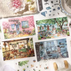 创意贴纸;文具套装;造景贴纸