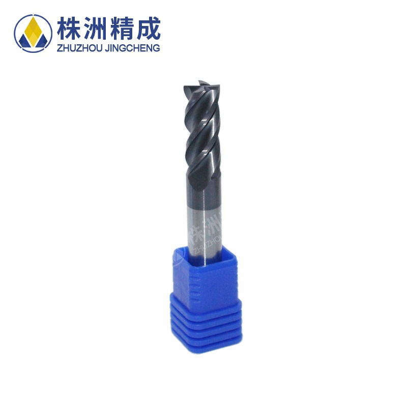 株洲钨钢铣刀 切削直径4~20mm 加工不锈钢硬质合金铣刀 4刃立铣刀