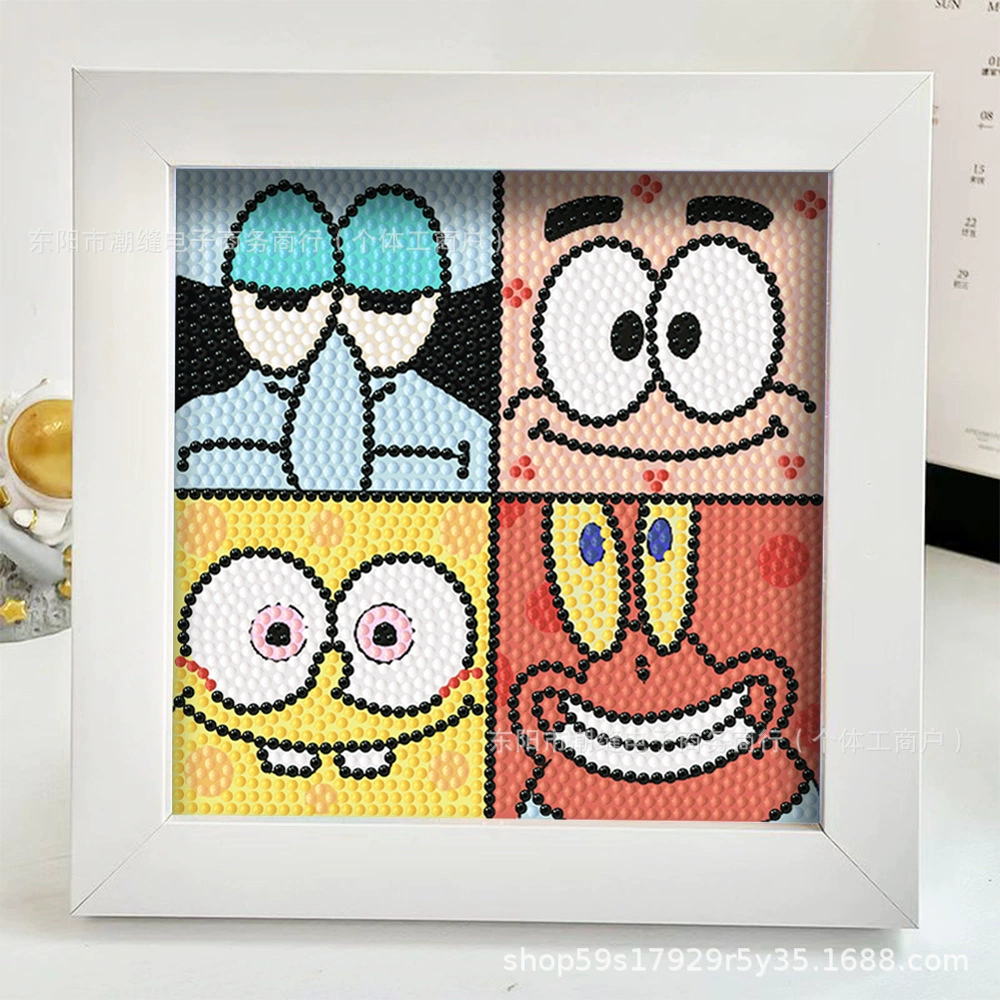 Детская картина фото рамка, наклейки, DIY