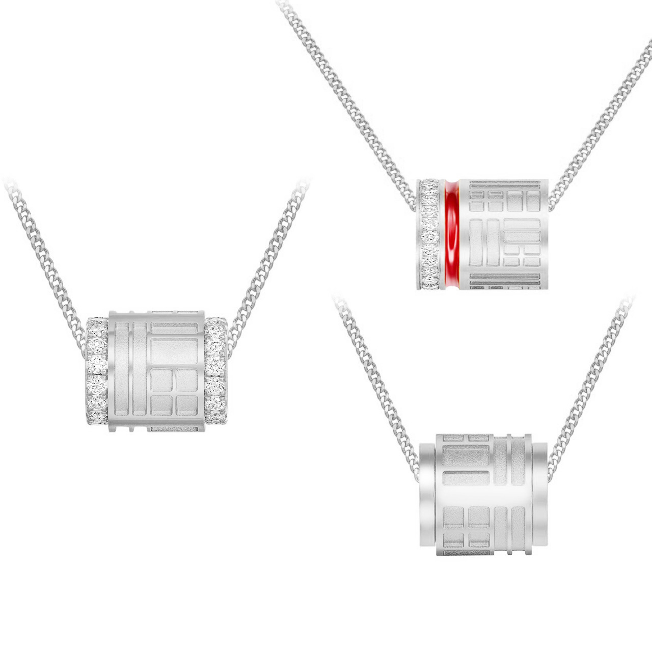 S  2025 폭발 행운의 캐릭터 전송 비드 펜던트 행운의 비드 작은 허리 목걸이 여성 행운의 쇄골 펜던트