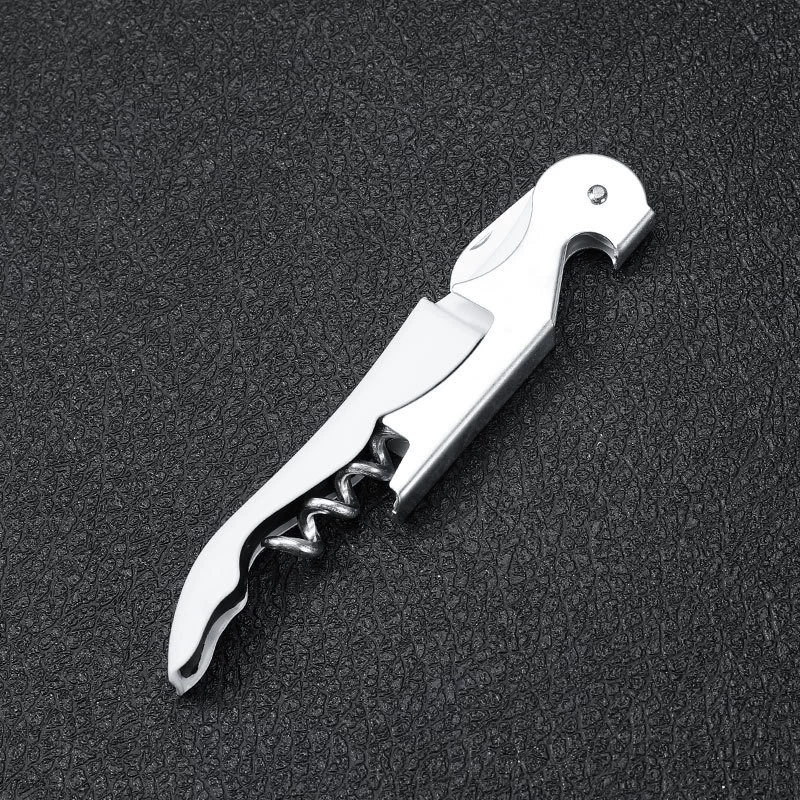 Seahorse Bottle Opener Paddle — Universal stainless steel corkscrew, color options