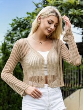 C 71361 Lazy Hollow Knit Cardigan ����οտ��� �羳ŷ��