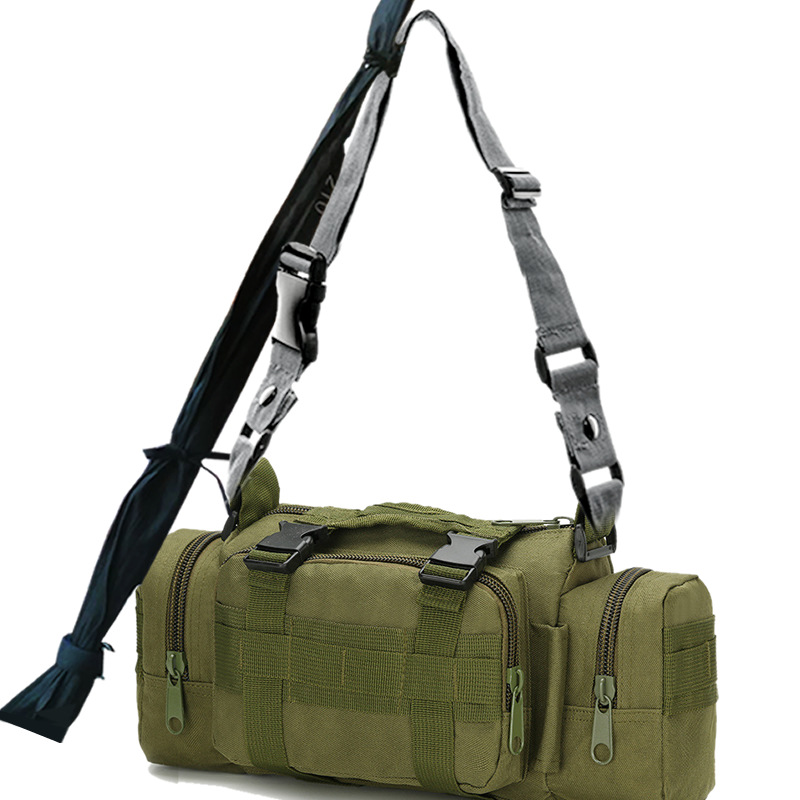 Bolsa de pesca multifuncional impermeable al aire libre, bolsa de caña de pesca, bolsa de caña de pesca, bolsa de caña de inserción, bolsa de cintura image 8