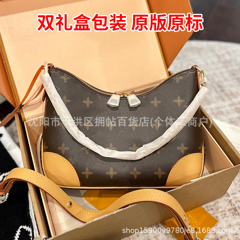 Luxury Brand Vintage Saddle Bag Handbag Shoulder Bag Underarm Bag Chain Bag Classic Women's Bag Cross-Border Trade - Thumbnail 6