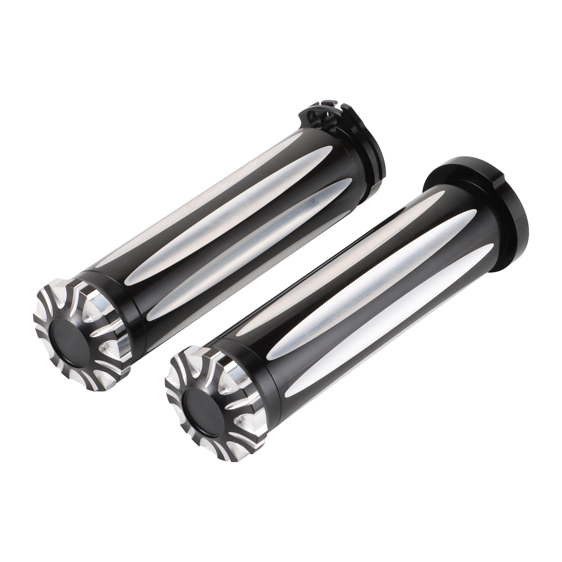 GOOFIT motorcycle handlebar handle cover motorcycle modification parts all aluminum alloy CNC handle cover accessories