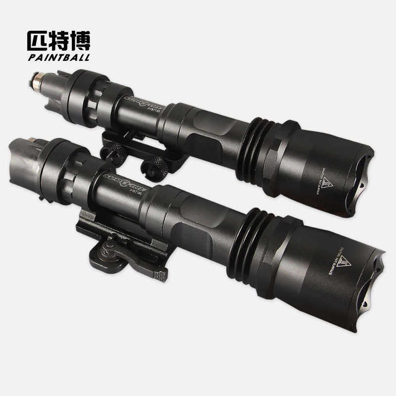 M96系列加长户外照明战术强光LED大功率手电筒
