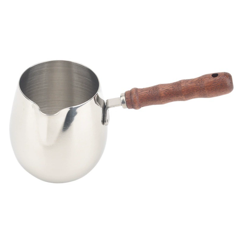 304 чашка гирлянда из нержавеющей стали с длинной ручкой яйцо кофейная чашка Коммерческая банка для молока чашка для горячего молока емкость 300-950 мл