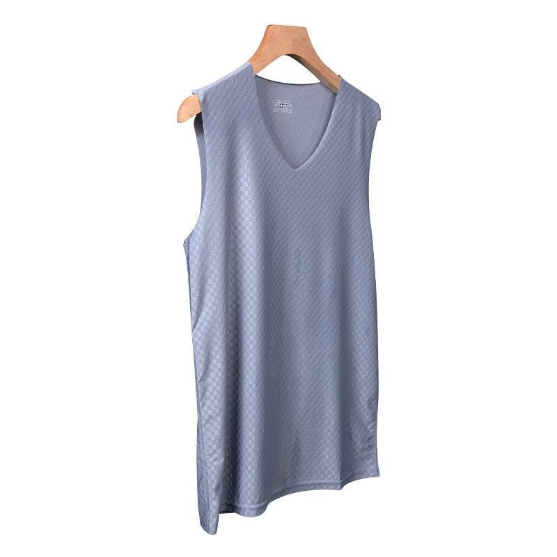 尼威狼 Men's summer thin sports vest for gym, quick dry tank top sleevless, loose fit