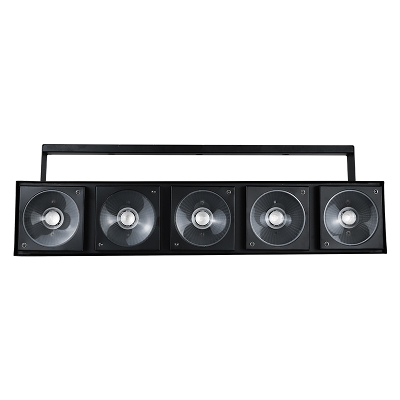 Wenjing Luz de matriz de LED5-head de escenario Cuatro en Uno COB cuentas de lámpara de colores sola luz blanca barra opcional luz decorativa