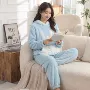 外穿宽松秋冬连帽睡衣