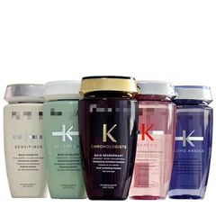 Kajia 250ML シャンプー、滑らかで滑らか、プラチナバイタリティ、ジンジャーブラックダイヤモンド、ダブルコンフォートボトル、メンズ