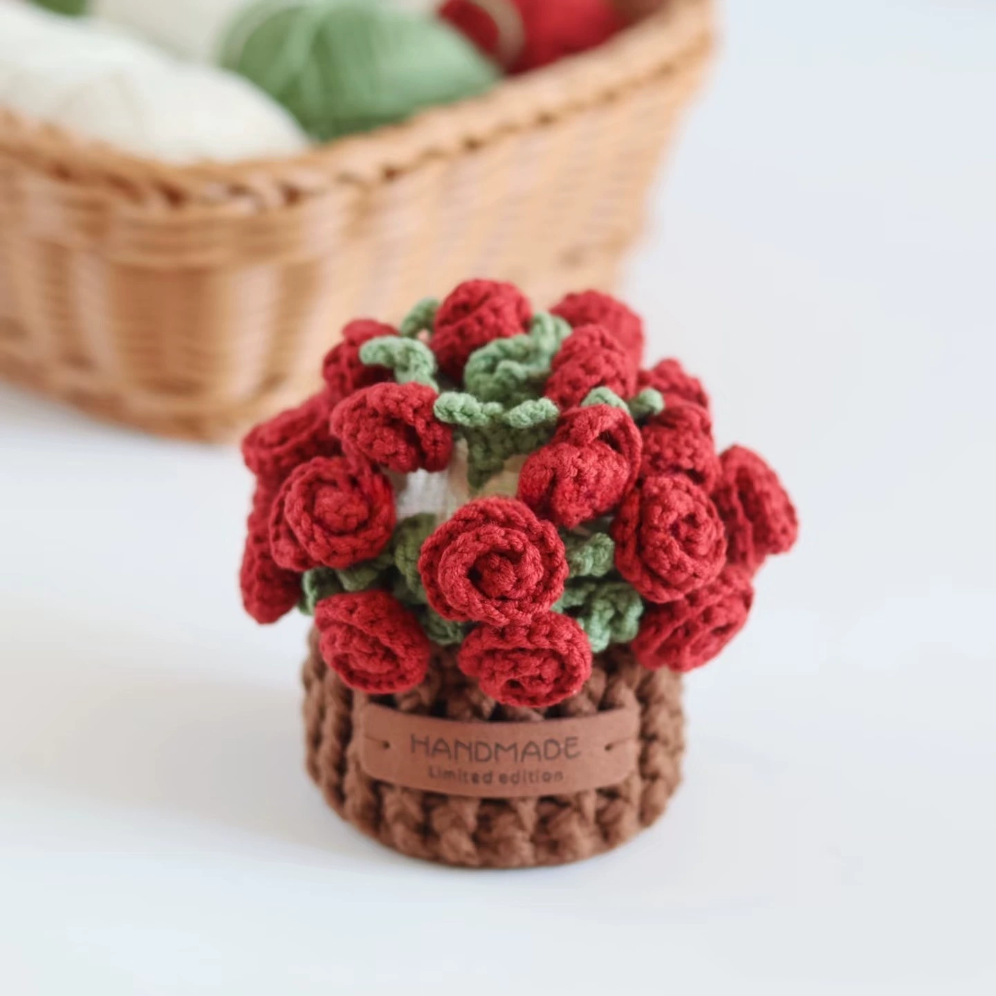 Плетеные материалы набор, handmade, розы, букет, креативный подарок