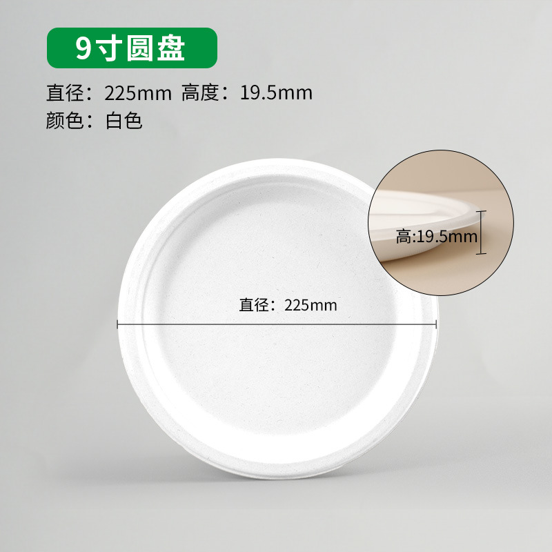 Desechable caja de almuerzo respetuosa del medio ambiente hogar grado alimenticio microondas calefacción degradable almuerzo caja de embalaje para llevar