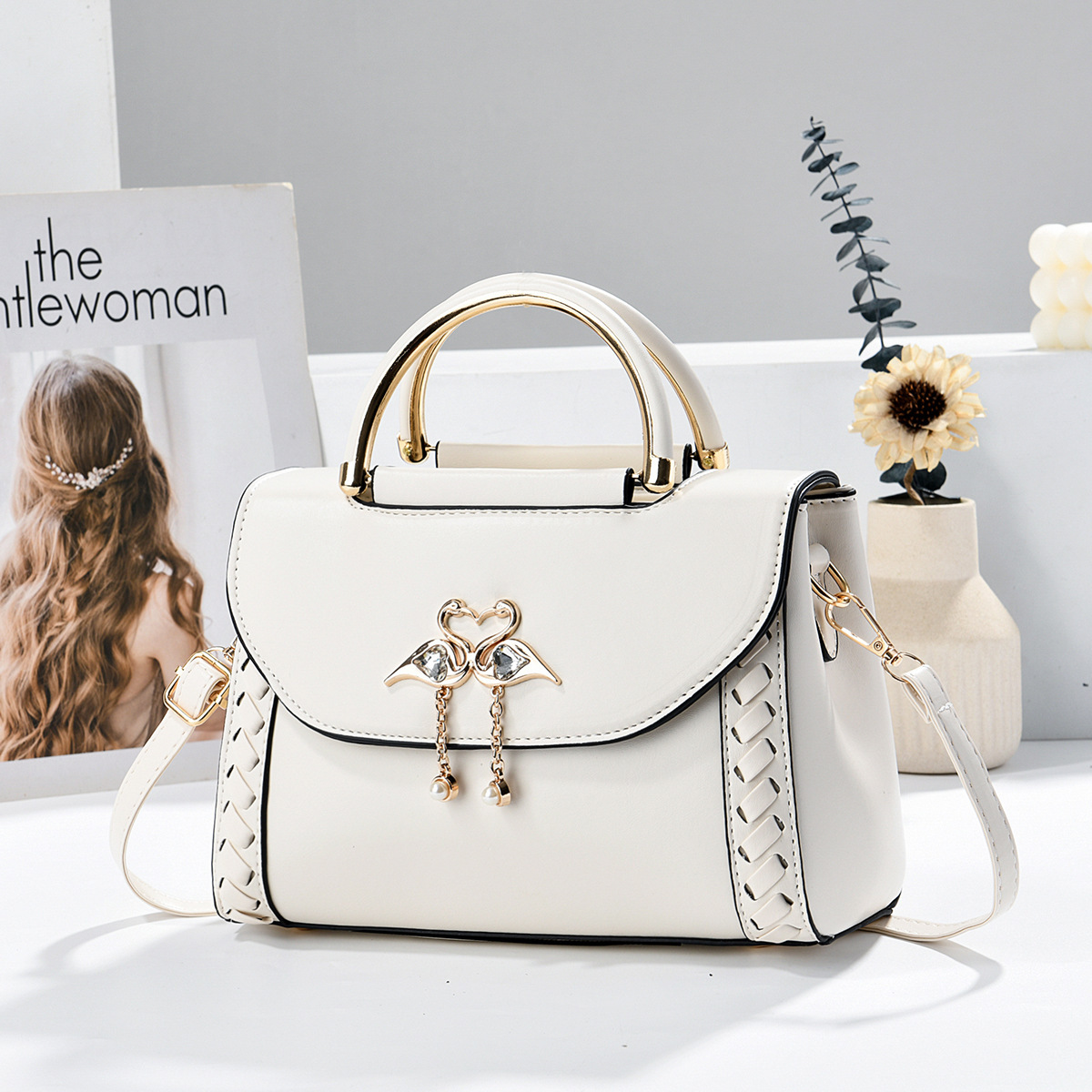 Bolso de moda ocio 2026 nuevo estilo versátil tendencia de hombro de viaje bolso de mujer temperamento de viaje