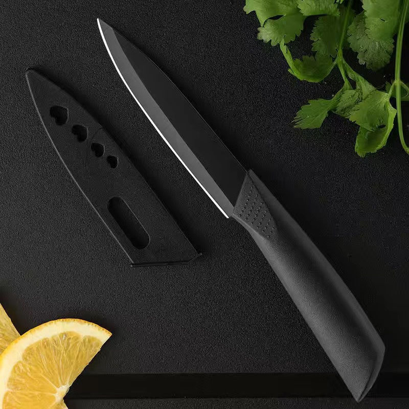 Kit de cuchillos domésticos de tres piezas, cuchillo de frutas de cocina, cuchillo de corte de acero inoxidable, cuchillo de cocina de alimentos suplementarios